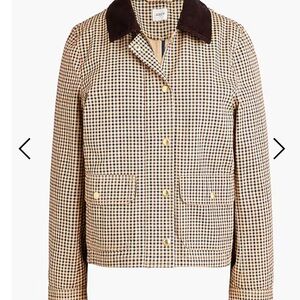 JCrew Plaid Field Jacket